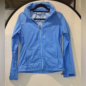 Columbia Blue Ski Jacket Lightweight Performance